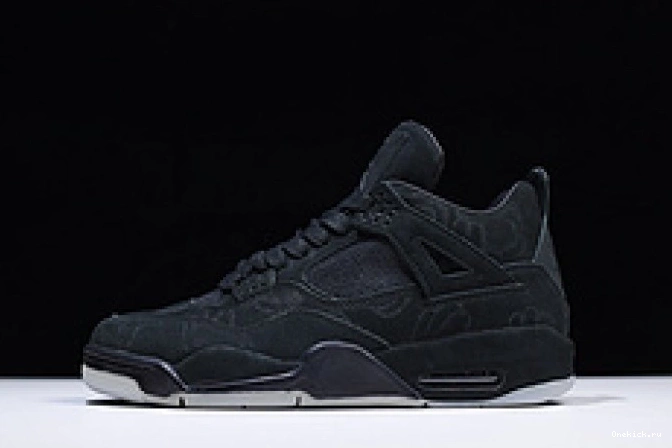 One Kick 930155 black retro kaws 4 Nike Air Jordan 001 0708